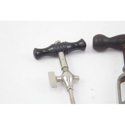 565 - 4 x Assorted Antique/Vintage BREWERIANA Inc C & G Champagne Tap & Corkscrews