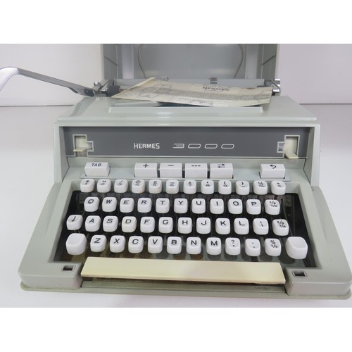 293 - HERMES 3000 TYPEWRITER IN GOOD CONDITION