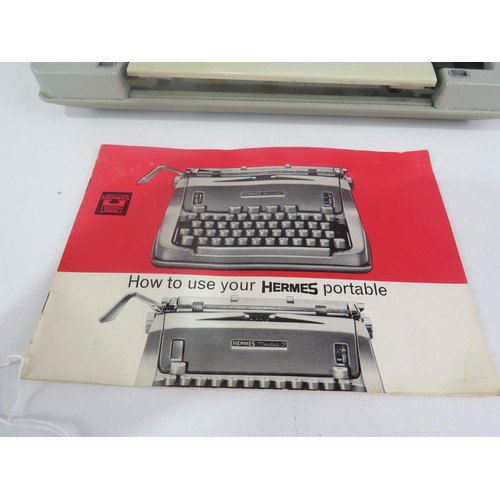 293 - HERMES 3000 TYPEWRITER IN GOOD CONDITION