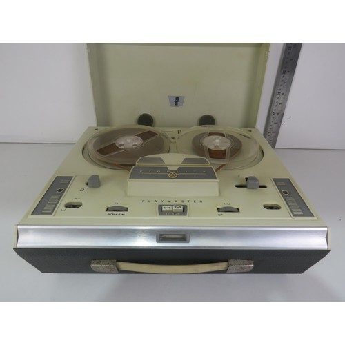 294 - 1960'S FIDELITY PLAYMASTER REEL TO REEL WITH CABLE IN WORKING ORDER