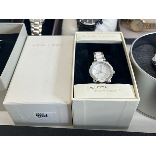 392 - 9x BOXED WATCHES TO INCLUDE SEKONDA, PHILIP MERCIER ETC