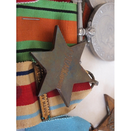 262 - WWI AND WWII GROUP OF SEEN MEDALS INCLUDING MONS STAR WITH 5TH AUGUST -22ND NOVEMBER 1914 CLASP NAME... 