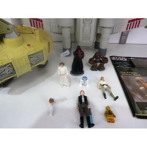 121 - STAR WARS VEHICLES and FIGURES