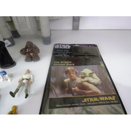 121 - STAR WARS VEHICLES and FIGURES