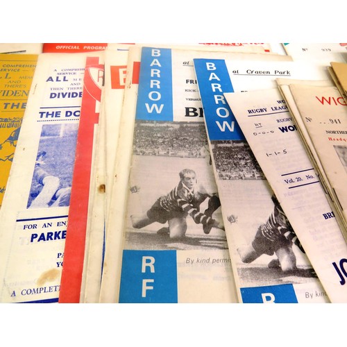 133 - 50 x RUGBY LEAGUE PROGRAMMES