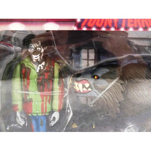 20 - NECA - AMERICAN WEREWOLF TOONY TERRORS JACK GOODMAN & KESSLER WOLF 2 PACK ACTION FIGURES - BRAND NEW