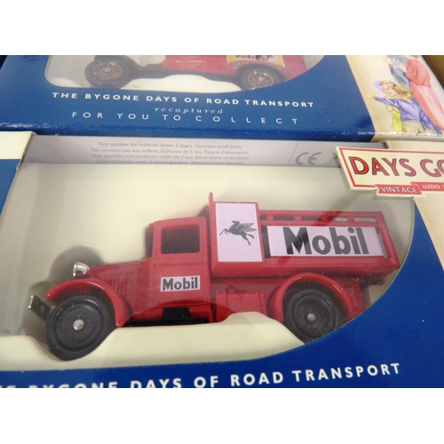 54 - BOXED SET OF DAYS GONE DIECAST ADVERTISING VANS