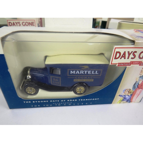 61 - 12 x BOXED DAYS GONE DIECAST