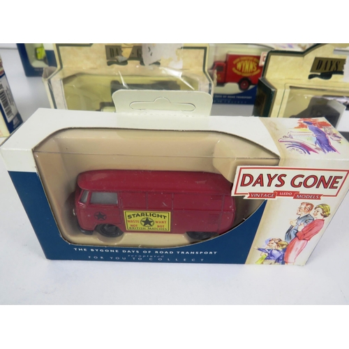 62 - 12 x BOXED DAYS GONE DIECAST