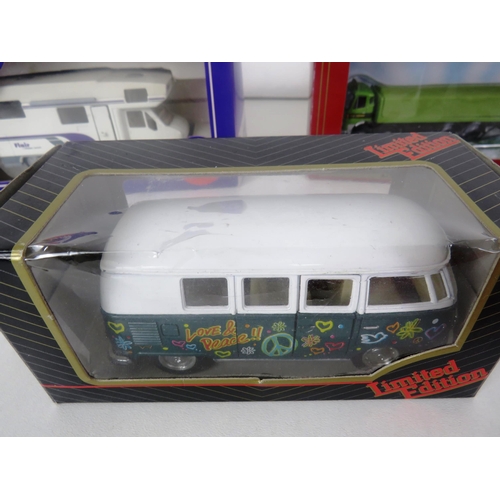 65 - 6 x BOXED DIECAST INCLUDES- SIKY, DORMOBILE CAMPING CAR, DAYS GONE ETC