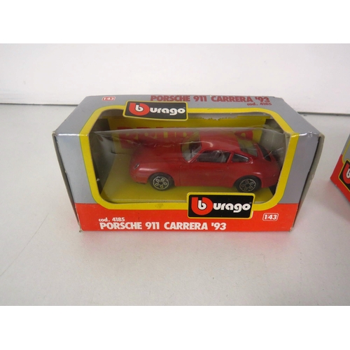 69 - 7 x BOXED DIECAST INCLUDES BURAGO 1/43 SCALE AND OXFORD 1/76 SCALE