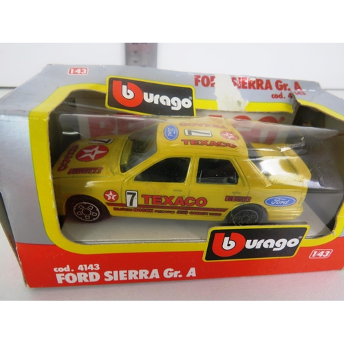 69 - 7 x BOXED DIECAST INCLUDES BURAGO 1/43 SCALE AND OXFORD 1/76 SCALE