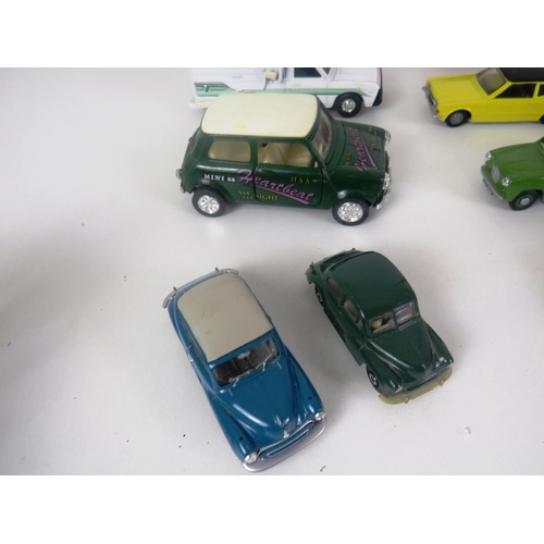 76 - COLLECTION OF DIECAST VEHICLES INCLUDES CORGI, LLEDO, CORGI TOYS, WHIZZWHEELS PORSCHE 917 ETC