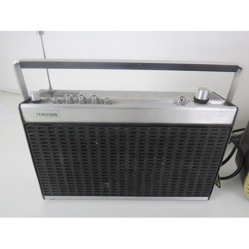 96 - 1950'S STYLE BUSH RADIO, FERGUSON RADIO AND TRIMPHONE