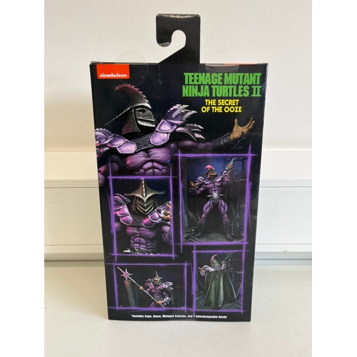 25 - NECA TEENAGE MUTANT NINJA TURNTLES II - THE SECRET OF THE OOZE SUPER SHREDDER - BOXED AS NEW