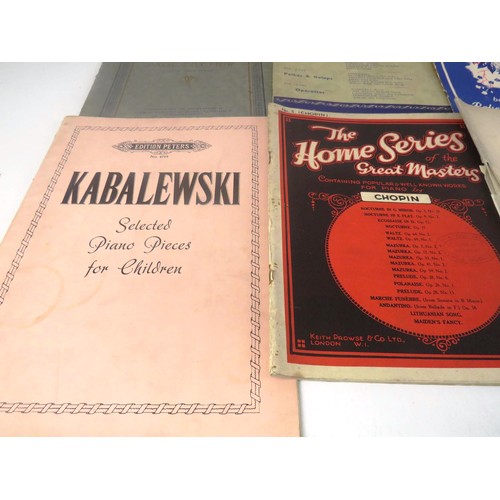 153 - VINTAGE SHEET MUSIC