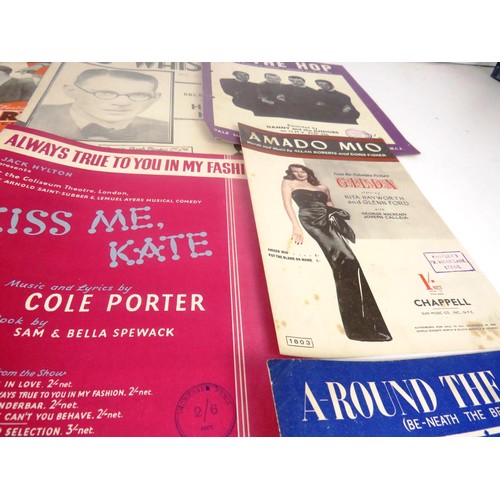 154 - VINTAGE SHEET MUSIC