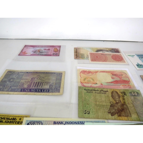 157 - COLLECTION OF ALL WORLD BANKNOTES