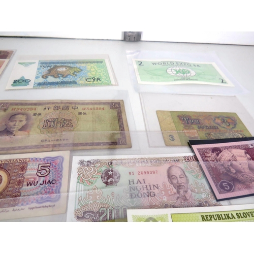 157 - COLLECTION OF ALL WORLD BANKNOTES