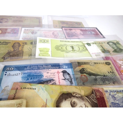 157 - COLLECTION OF ALL WORLD BANKNOTES