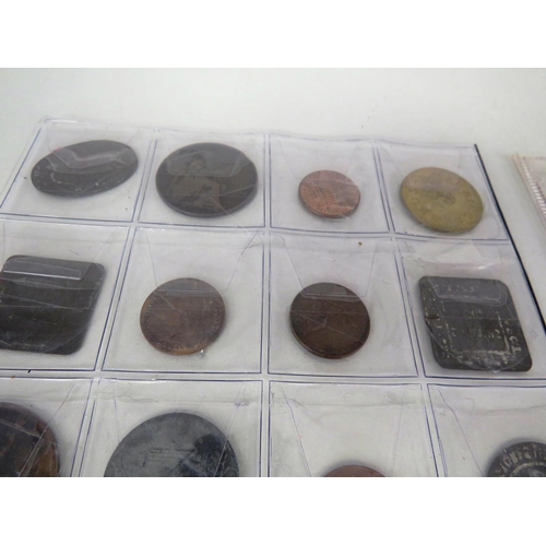 161 - COLLECTION OF COINS AND TOKENS