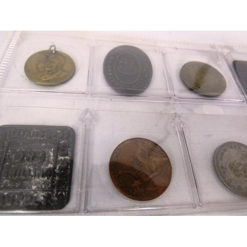 161 - COLLECTION OF COINS AND TOKENS