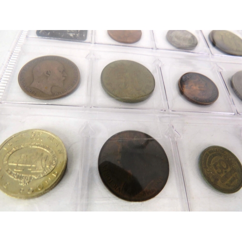 161 - COLLECTION OF COINS AND TOKENS