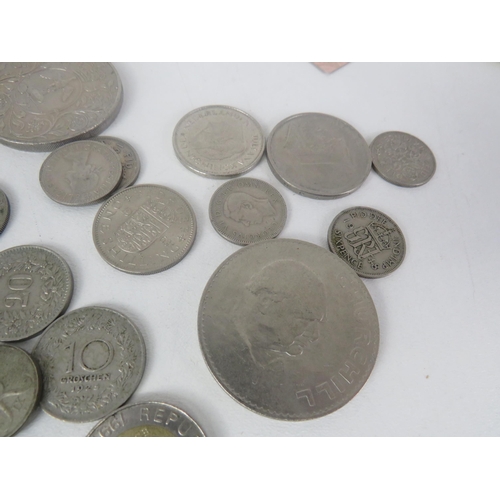 163 - MIXED COINS AND NOTES