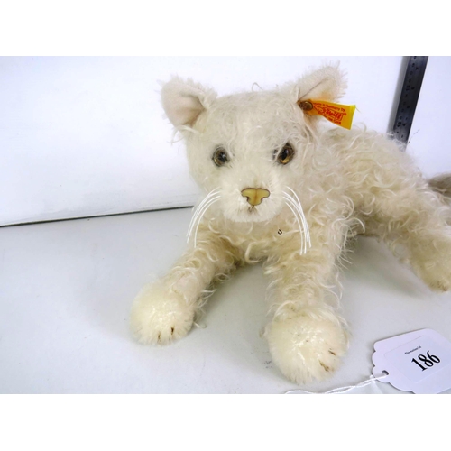 186 - STEIFF WHITE CAT