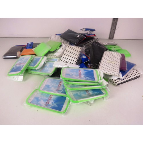 242 - JOBLOT OF MOBILE PHONE COVERS