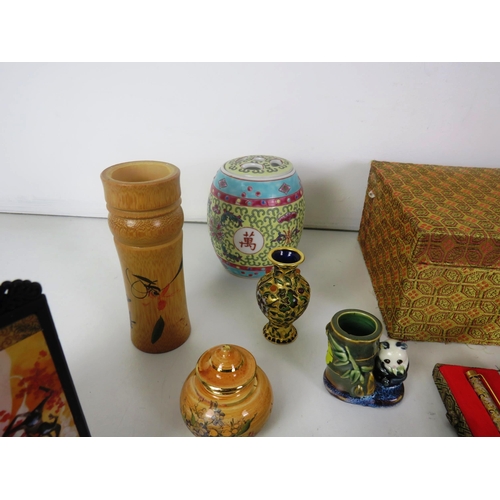 244 - ASSORTED ORIENTAL COLLECTABLES