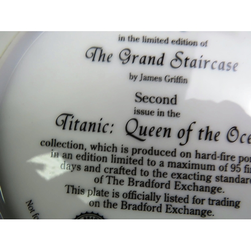 273 - LARGE BOX FULL OF COLLECTORS PLATES INCLUDES TITANIC QUEEN OF THE OCEAN, GLASS CORONATION PLATES etc