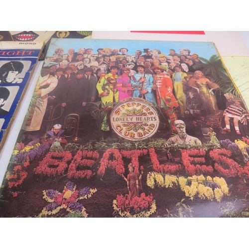 318 - OVER 30 VINYL LP'S INCLUDES BEATLES Sgt PEPPERS etc