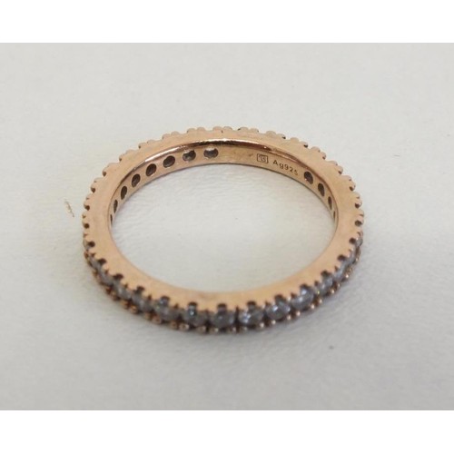 236 - 5 x THOMAS SABO SILVER and ROSE GOLD RINGS