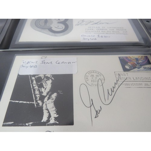 325 - 30 x SHEETS OF SPACE FIRST DAY COVERS INCLUDES SIGNED ONE FROM APPOLLO