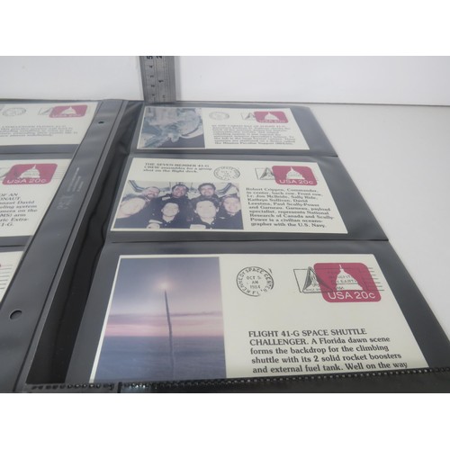 325 - 30 x SHEETS OF SPACE FIRST DAY COVERS INCLUDES SIGNED ONE FROM APPOLLO