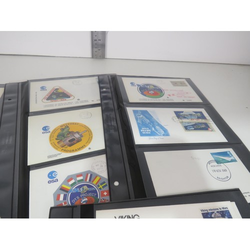 325 - 30 x SHEETS OF SPACE FIRST DAY COVERS INCLUDES SIGNED ONE FROM APPOLLO