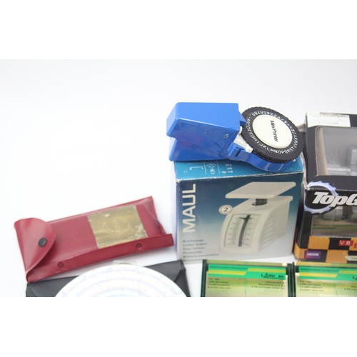 408 - Joblot Of Assorted DESK ACCESSORIES Inc Pencil Sharpener, Paper Weights Etc