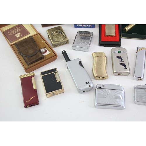 431 - 25 x Assorted Cigarette LIGHTERS Inc Win, Mosda, Maruman etc