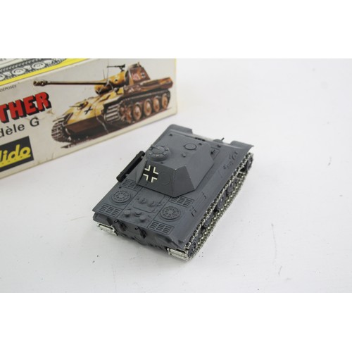 435 - Boxed Vintage Solido Diecast Model #236 Panther G Tank