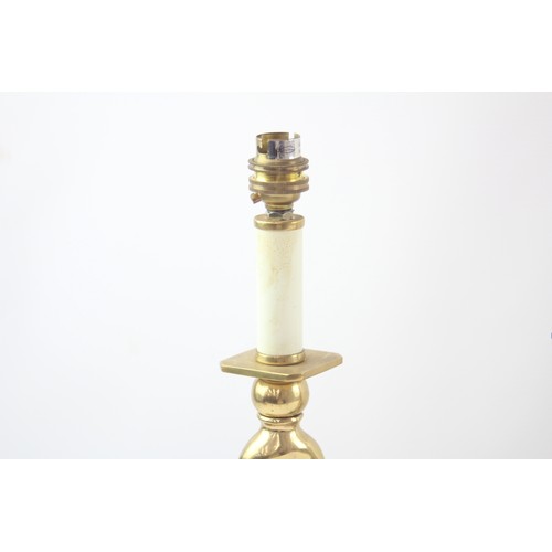 450 - 6 x Assorted Vintage Brass Table Lamps