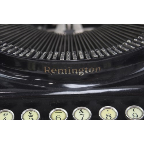 455 - Vintage Remington Typewriter In Original Case