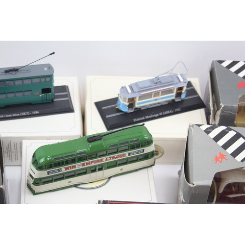 456 - Job Lot DIECAST Bus/Tram Models Inc Corgi, Exclusive First Edition, Etc