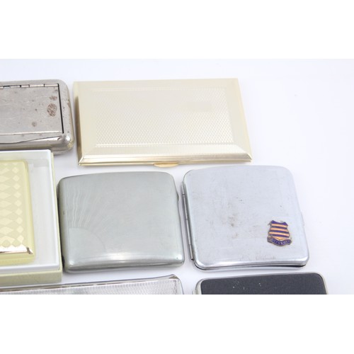 465 - 20 x Assorted Vintage TOBACCIANA Cigarette Cases inc Ladies, Kigu, Colibri etc