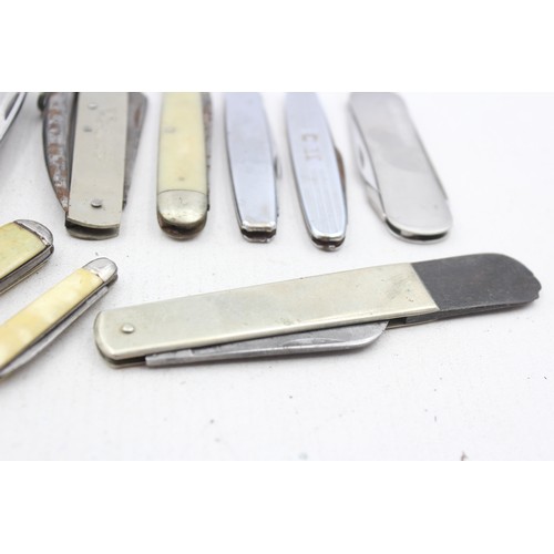 474 - 12 x Vintage Assorted Pocket KNIVES