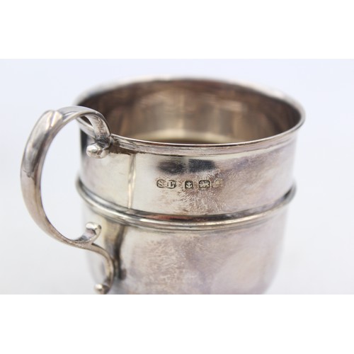 483 - Vintage Hallmarked 1926 Birmingham STERLING SILVER Christening Cup Boxed (44g)