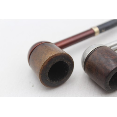 491 - 4 x Assorted Vintage Estate SMOKING PIPES Inc. Falcon, Alco & Titan