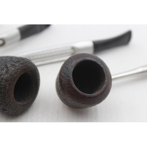 491 - 4 x Assorted Vintage Estate SMOKING PIPES Inc. Falcon, Alco & Titan