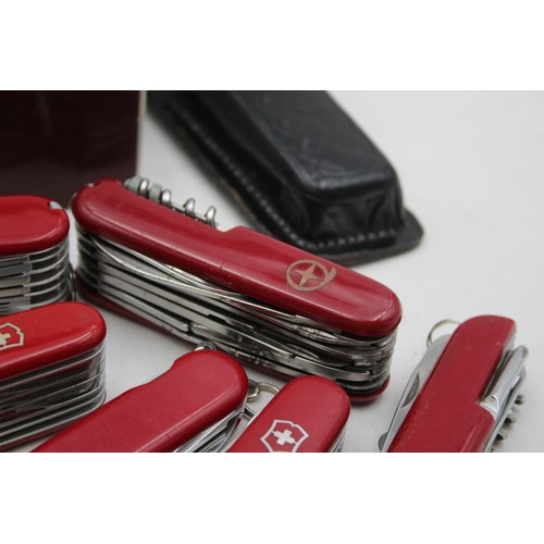 527 - 6 x Swiss Army Pocket KNIVES