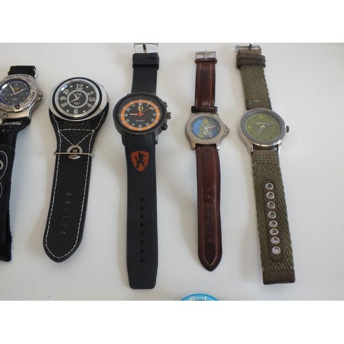 218 - 11 x MENS WATCHES INCLUDES ROAMER